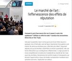 Le marché de l'art: l'effervescence des effets de réputation